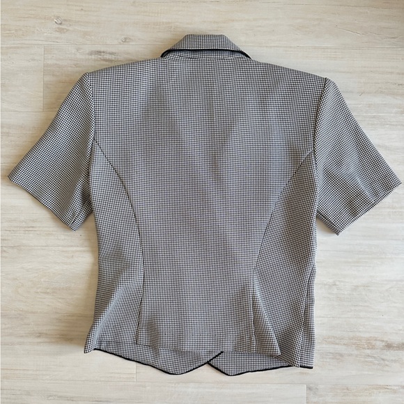 NWOT Vintage All that Jazz Gray Midi Skirt Set - Picture 4 of 7